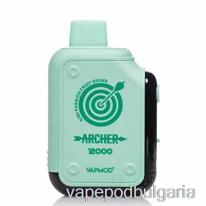 Vape Bulgaria Archer 12000 киви за еднократна употреба маракуя гуава